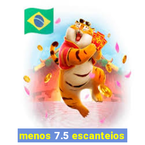 menos 7.5 escanteios